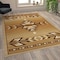 Flash Furniture Brown 6 x 9 Southwestern Style Patterned Area Rug OKR-RG1113-69-BG-GG - alternate 5